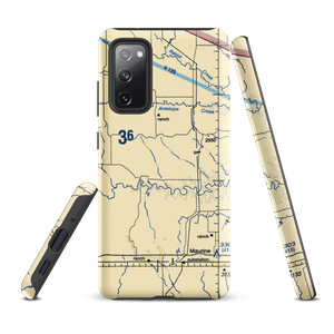 Blomberg 42 Ranch Private Airport (SD48) VFR Sectional Samsung Phone Case