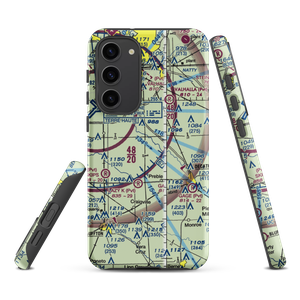 Blomenberg Airport (II85) VFR Sectional Samsung Phone Case