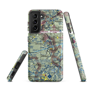 Blomster Field Farm Airport (5PA0) VFR Sectional Samsung Phone Case