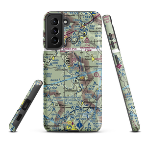 Blomster Field Farm Airport (5PA0) VFR Sectional Samsung Phone Case