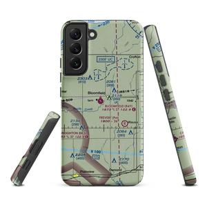 Bloomfield Municipal Airport (84Y) VFR Sectional Samsung Phone Case