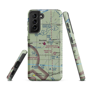 Bloomfield Municipal Airport (84Y) VFR Sectional Samsung Phone Case