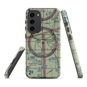 Blosser Municipal Airport (CNK) VFR Sectional Samsung Phone Case