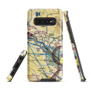 Blowout Bench Airport (74WT) VFR Sectional Samsung Phone Case