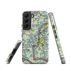 Blue Bird Airport (OH38) VFR Sectional Samsung Phone Case