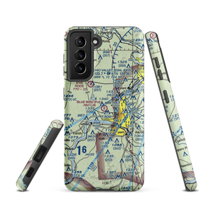 Blue Bird Airport (OH38) VFR Sectional Samsung Phone Case