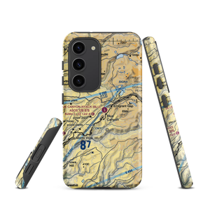 Blue Canyon Nyack Airport (BLU) VFR Sectional Samsung Phone Case