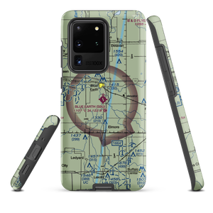 Blue Earth Municipal Airport (SBU) VFR Sectional Samsung Phone Case