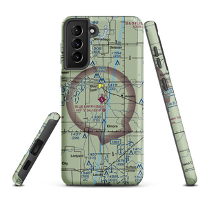 Blue Earth Municipal Airport (SBU) VFR Sectional Samsung Phone Case