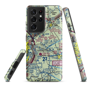 Blue Grass Station Army Heliport (LSD) VFR Sectional Samsung Phone Case