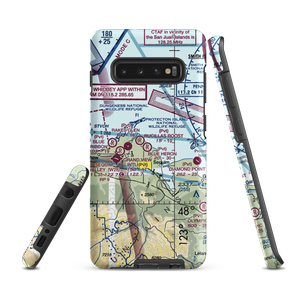 Blue Heron Field (WN49) VFR Sectional Samsung Phone Case