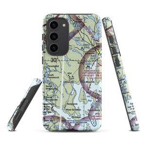 Blue Hill Airport (07B) VFR Sectional Samsung Phone Case