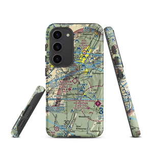 Blue Knob Valley Airport (7G4) VFR Sectional Samsung Phone Case