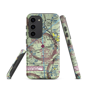 Blue Ridge Airport (MTV) VFR Sectional Samsung Phone Case