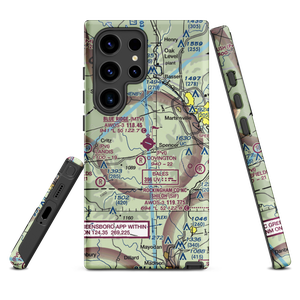 Blue Ridge Airport (MTV) VFR Sectional Samsung Phone Case