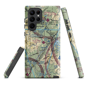 Blue Ridge Skyport Airport (57GA) VFR Sectional Samsung Phone Case