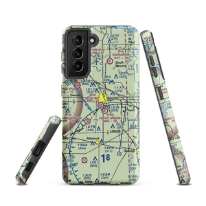 Blue Sky Airport (8KS5) VFR Sectional Samsung Phone Case