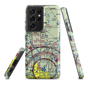 Bluestem Airport (OK58) VFR Sectional Samsung Phone Case