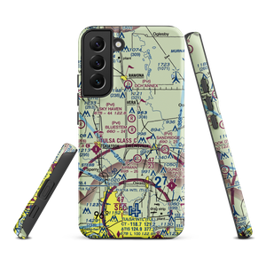 Bluestem Airport (OK58) VFR Sectional Samsung Phone Case