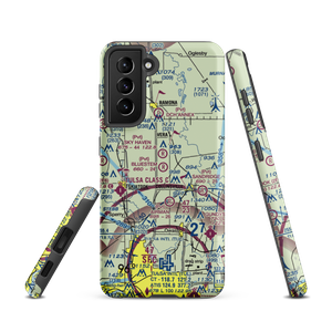 Bluestem Airport (OK58) VFR Sectional Samsung Phone Case