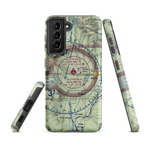 Blythe Airport (BLH) VFR Sectional Samsung Phone Case