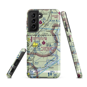 Blytheville Municipal Airport (HKA) VFR Sectional Samsung Phone Case