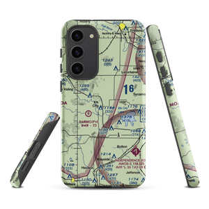 Bob Faler Airport (SN44) VFR Sectional Samsung Phone Case