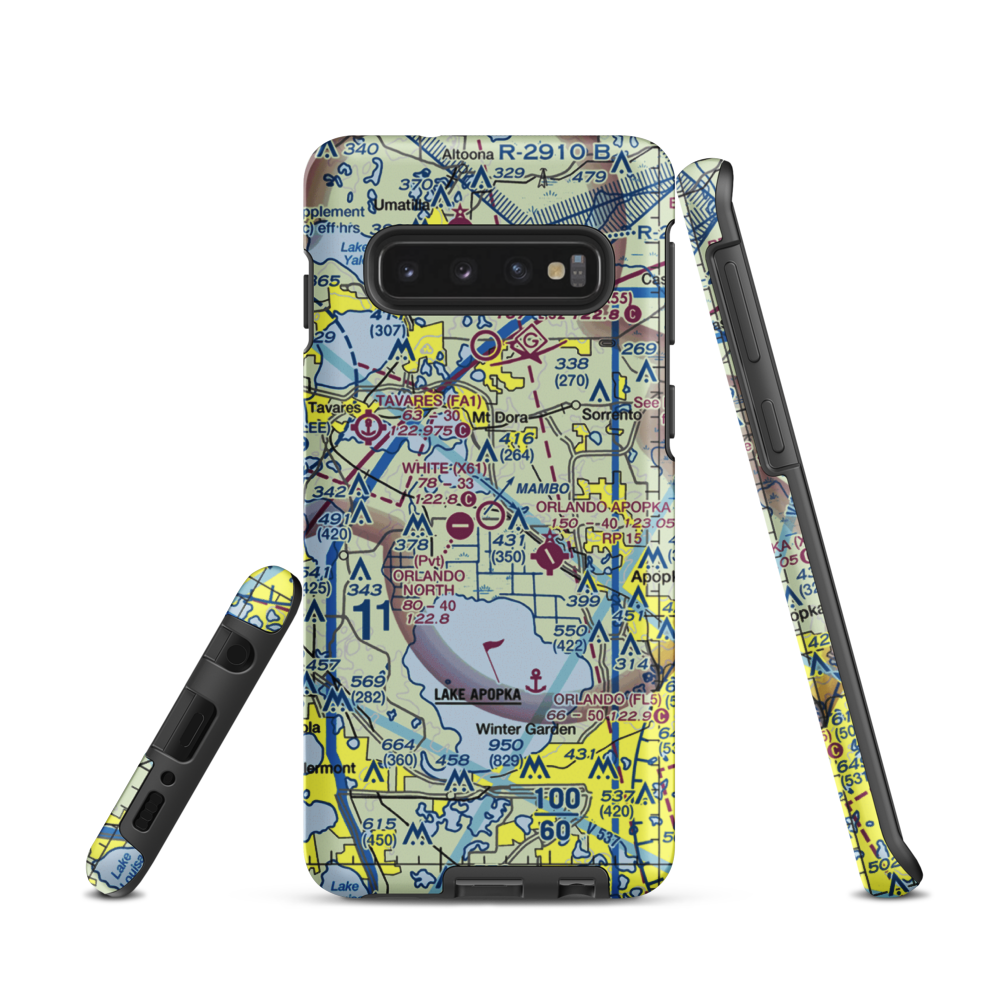 Bob White Field (X61) VFR Sectional Samsung Phone Case Samsung Galaxy S10 model shown