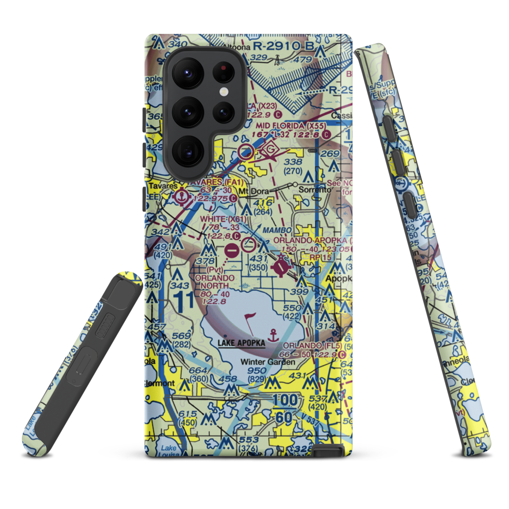 Bob White Field (X61) VFR Sectional Samsung Phone Case Samsung Galaxy S22 Ultra model shown