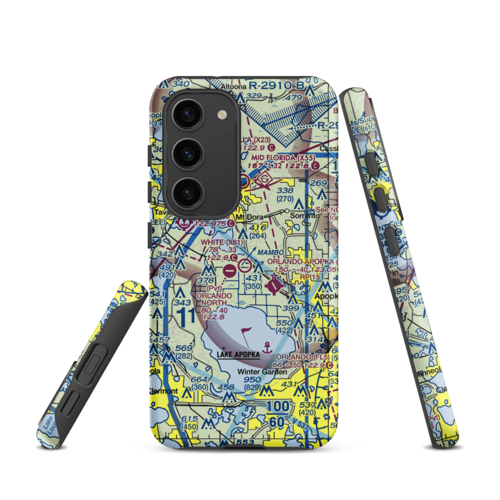 Bob White Field (X61) VFR Sectional Samsung Phone Case Samsung Galaxy S23 model shown