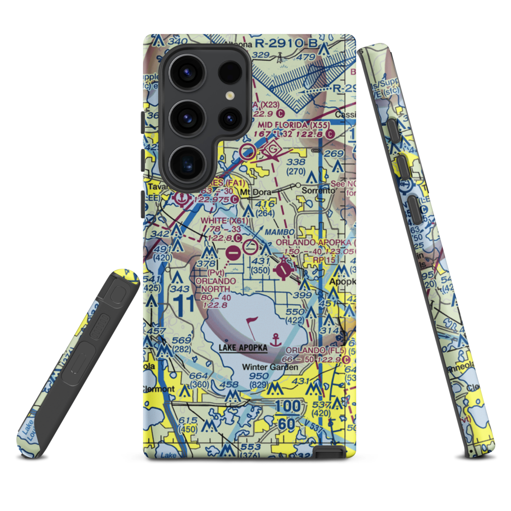 Bob White Field (X61) VFR Sectional Samsung Phone Case Samsung Galaxy S23 Ultra model shown