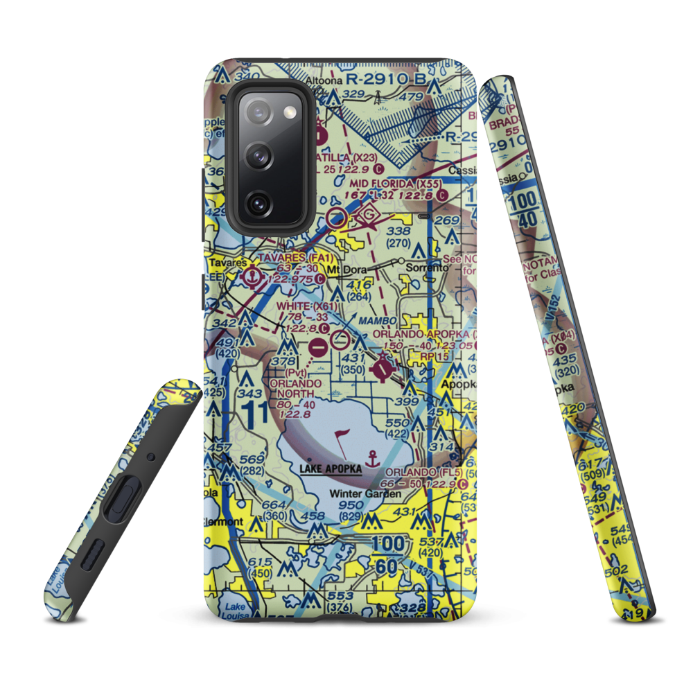 Bob White Field (X61) VFR Sectional Samsung Phone Case Samsung Galaxy S20 FE model shown