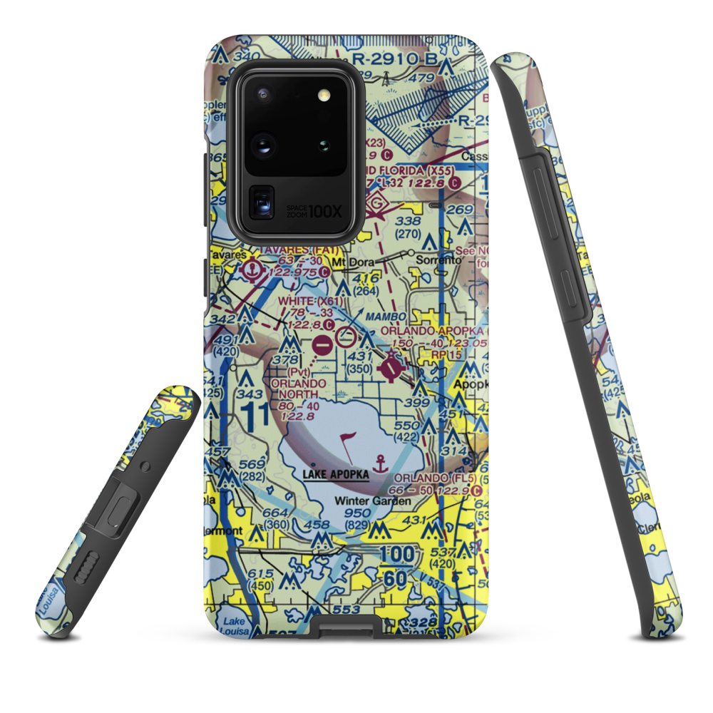 Bob White Field (X61) VFR Sectional Samsung Phone Case Samsung Galaxy S20 Ultra model shown