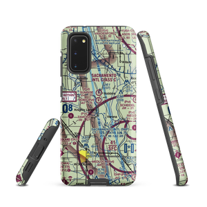 Bob's Flying Service Inc Airport (32CL) VFR Sectional Samsung Phone Case