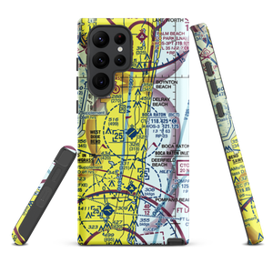 Boca Raton Airport (BCT) VFR Sectional Samsung Phone Case