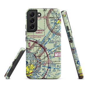 Bock Farms Airport (3LS7) VFR Sectional Samsung Phone Case