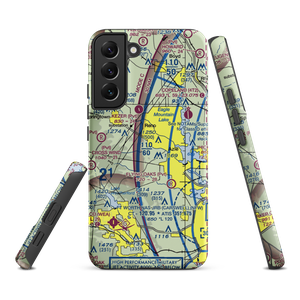 Boe-Wrinkle Airport (28TS) VFR Sectional Samsung Phone Case