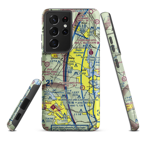 Boe-Wrinkle Airport (28TS) VFR Sectional Samsung Phone Case