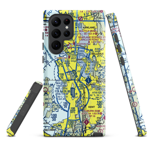 Boeing Field King County International Airport (BFI) VFR Sectional Samsung Phone Case