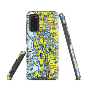 Boeing Field King County International Airport (BFI) VFR Sectional Samsung Phone Case