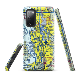 Boeing Field King County International Airport (BFI) VFR Sectional Samsung Phone Case