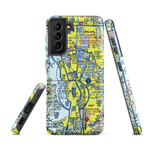 Boeing Field King County International Airport (BFI) VFR Sectional Samsung Phone Case