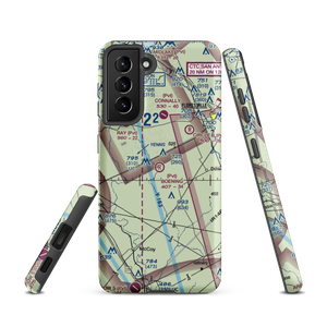 Boening Brothers Airport (7TE9) VFR Sectional Samsung Phone Case