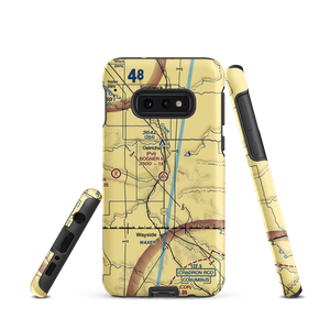 Bogner No Ii Airport (1SD6) VFR Sectional Samsung Phone Case