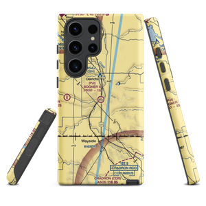 Bogner No Ii Airport (1SD6) VFR Sectional Samsung Phone Case