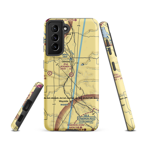 Bogner No Ii Airport (1SD6) VFR Sectional Samsung Phone Case