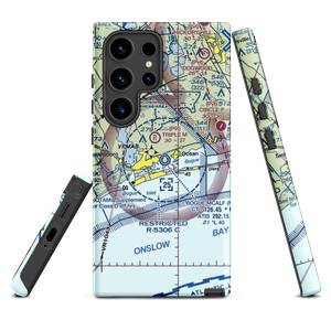 Bogue Field Mcalf Airport (NJM) VFR Sectional Samsung Phone Case