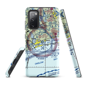 Bogue Field Mcalf Airport (NJM) VFR Sectional Samsung Phone Case