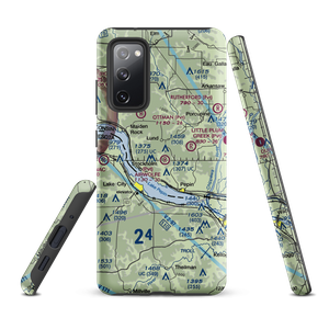 Bogus Creek Airport (WI75) VFR Sectional Samsung Phone Case