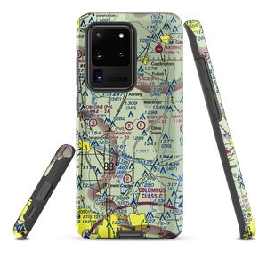 Bohannan Airport (2OH0) VFR Sectional Samsung Phone Case